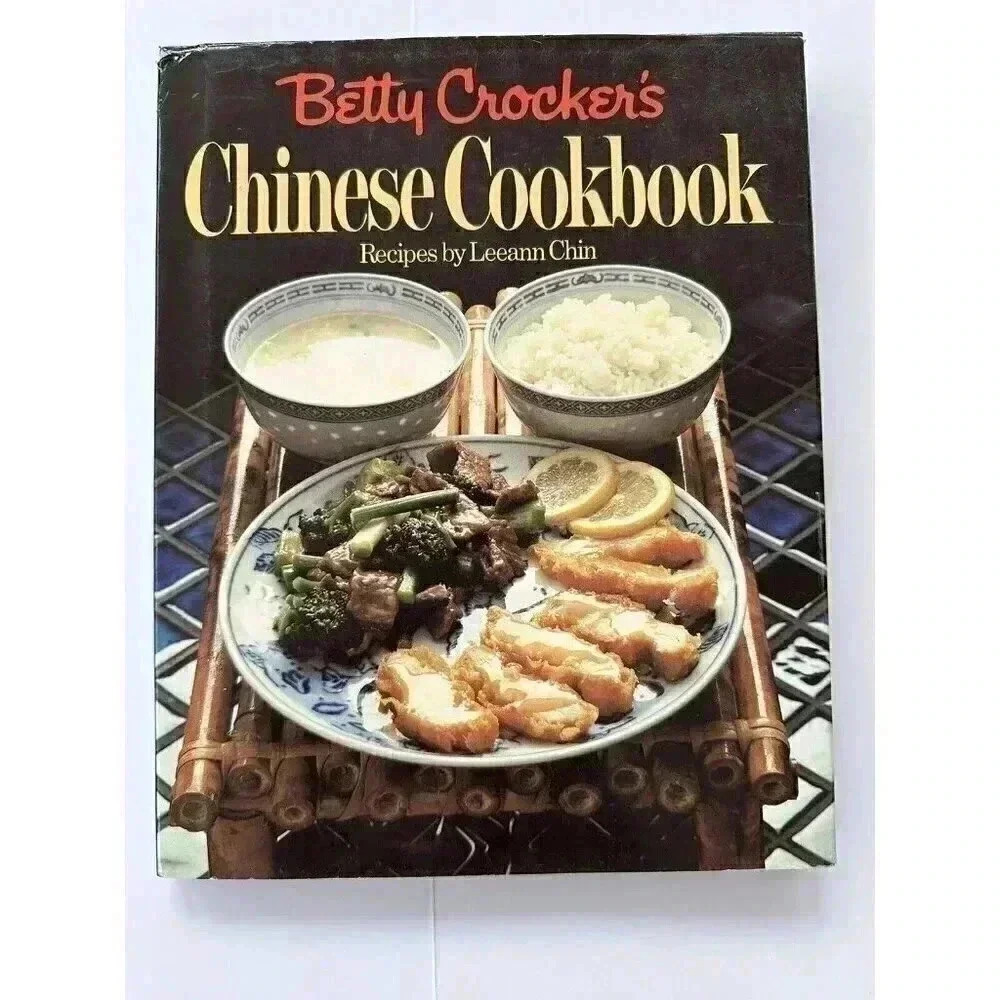 Vintage 1981 Betty Crockers Chinese Cookbook by Leeann Chin hardcover